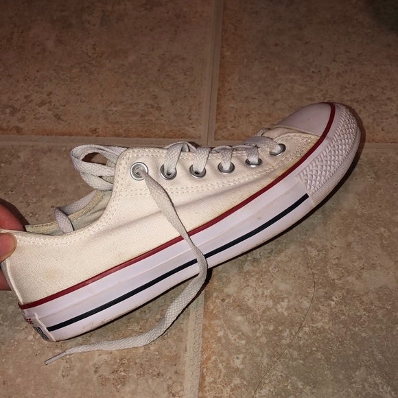 White All Star Converse Unisex - Picture 2 of 7